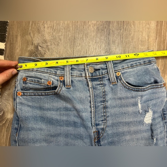 Levi’s Wedgie Straight Stretch Jean Size 28 - Picture 10 of 13